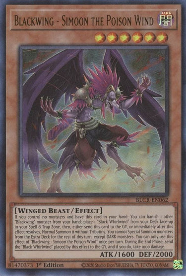 Blackwing - Simoon the Poison Wind | BLCR-EN062